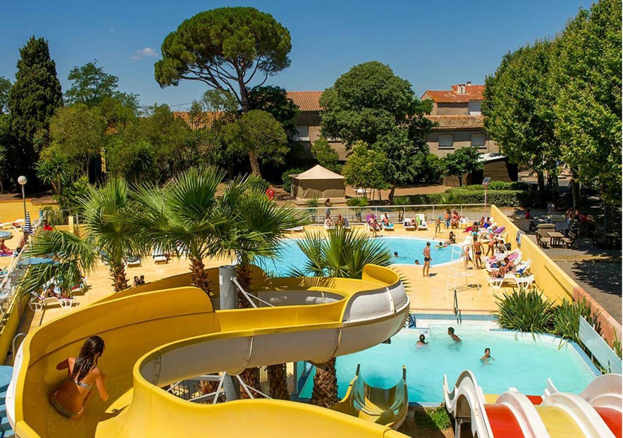 Mobilhome Climatise 3Ch 6P Dans Parc Des 7 Fonts Agde Exterior photo